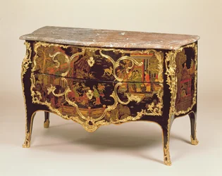Eine Louis XV Kommode, ca. 1745